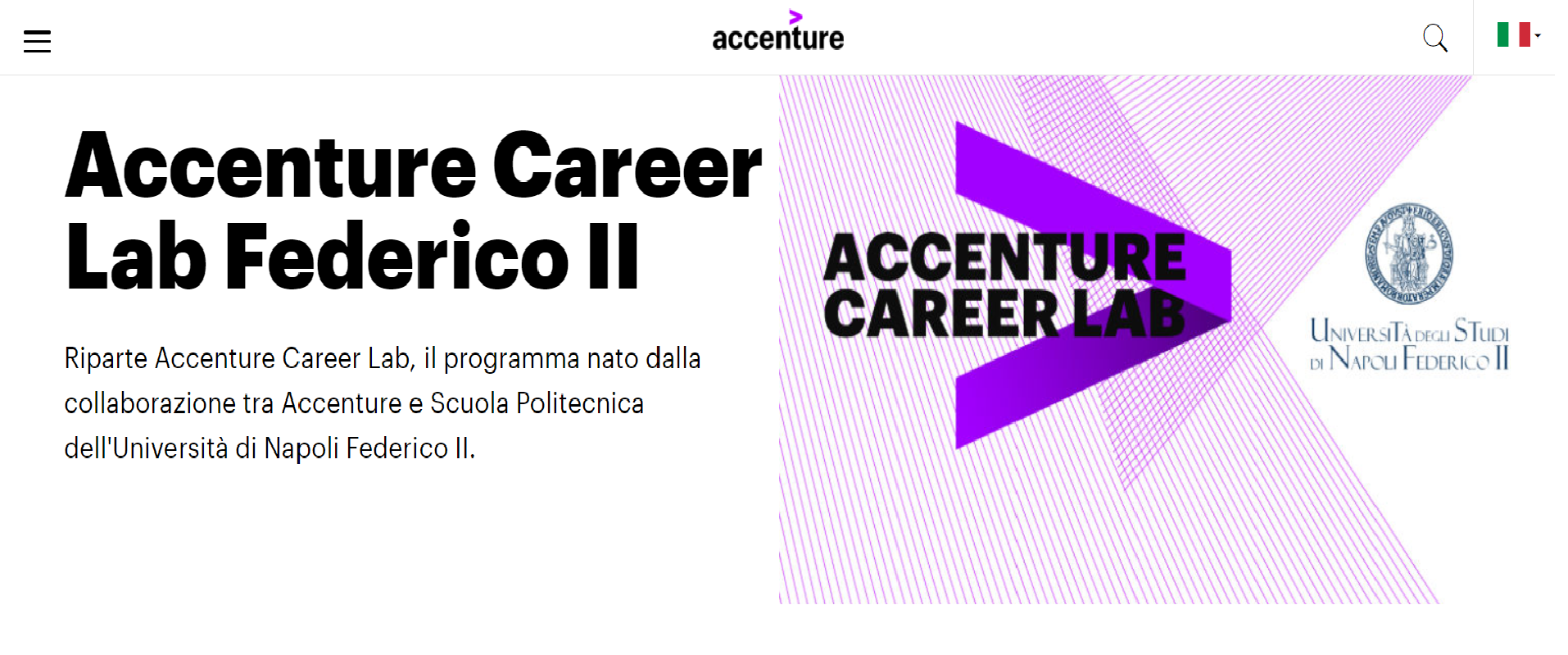 Accenture Career Lab Federico II